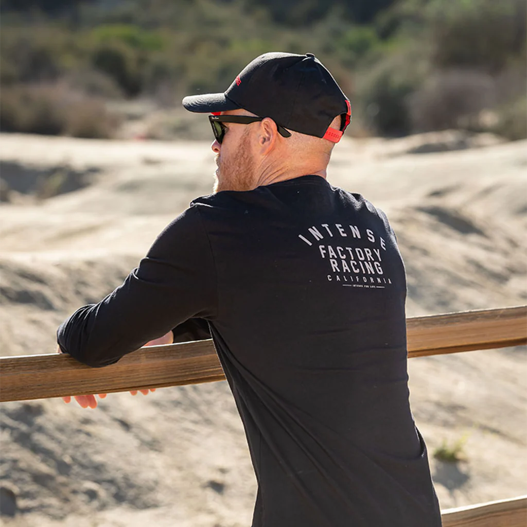 Men's INTENSE Factory Racing Black Long Sleeve Tee - Image 3