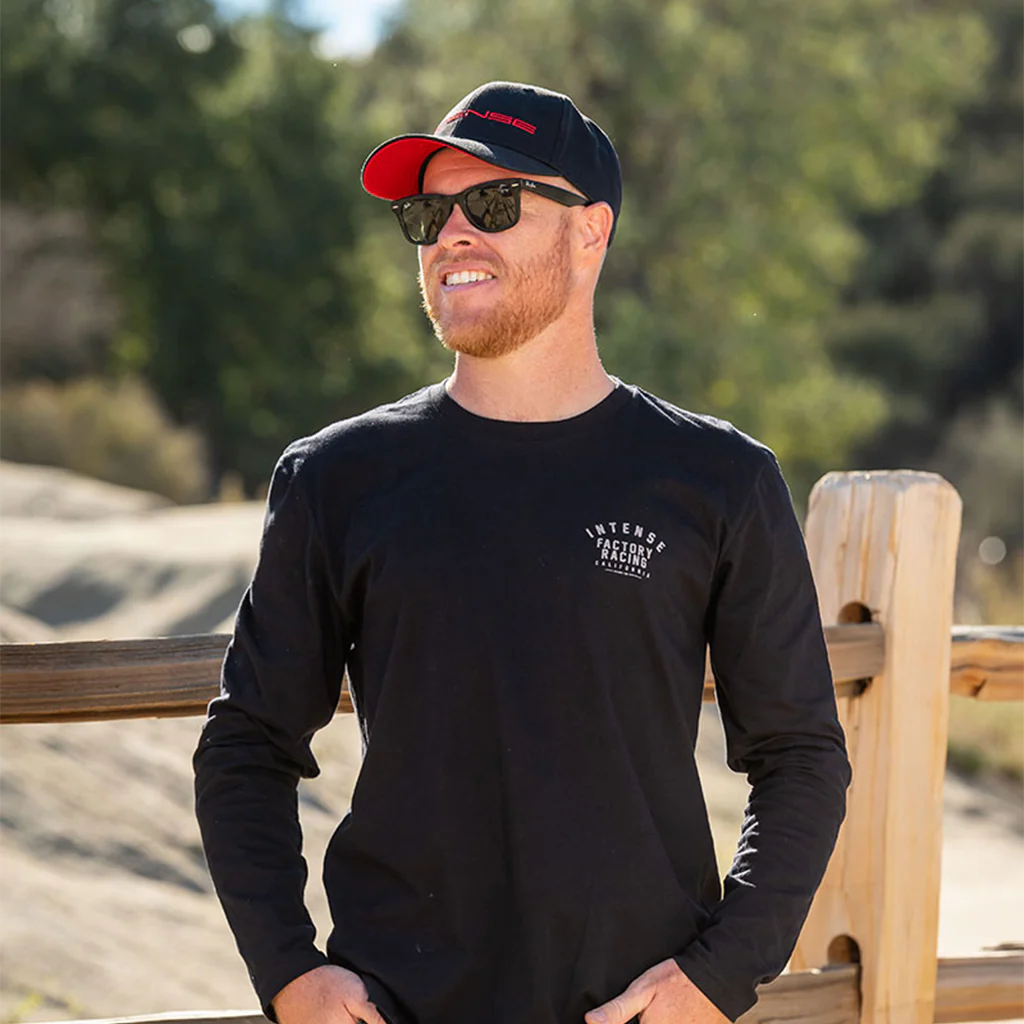 Men's INTENSE Factory Racing Black Long Sleeve Tee - Image 4