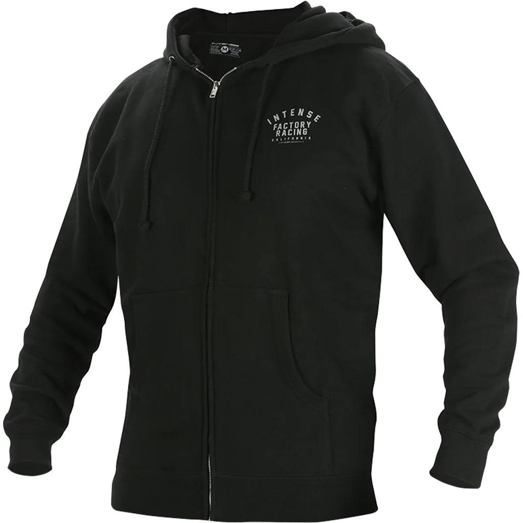 Men's INTENSE Factory Racing Black Zip-Up Hoodie